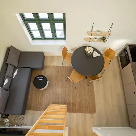 Vibrant On Bustling Street, Above A Restaurant Perfect For Tourists,